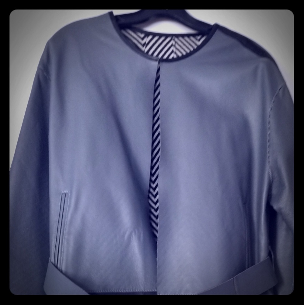 ITALIAN leather coat